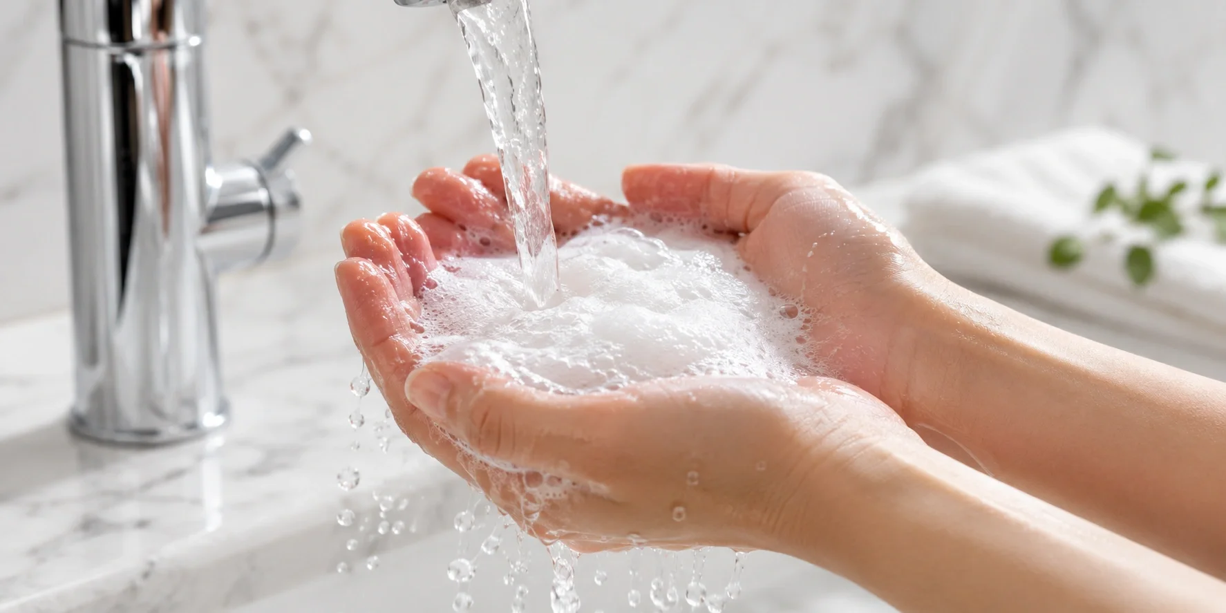 Choosing a gentle face wash cleanser