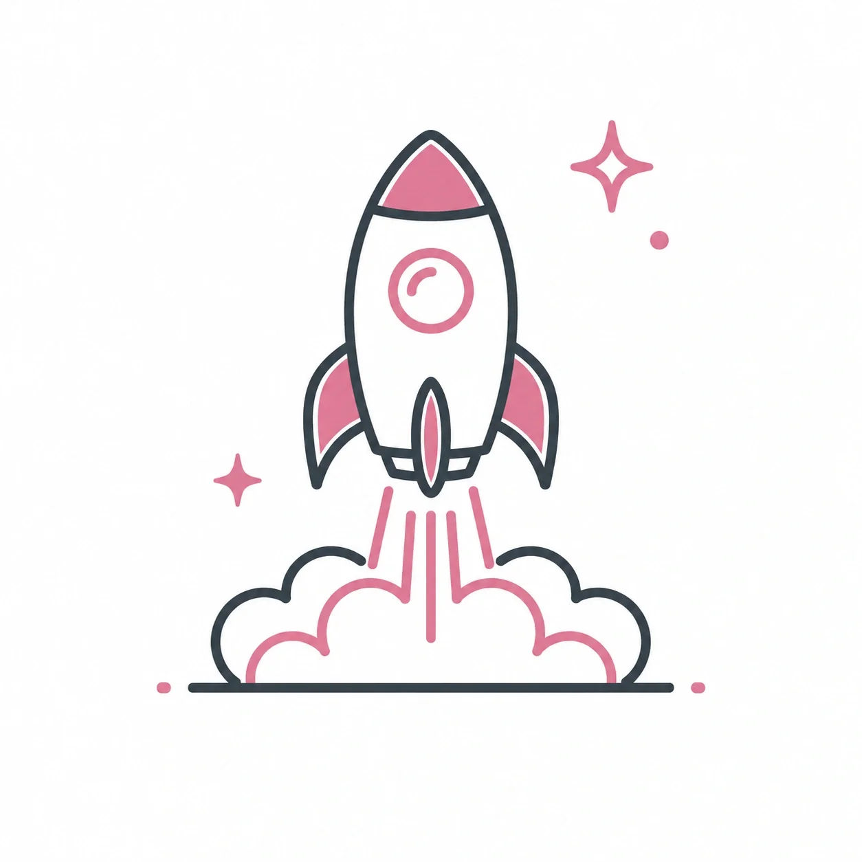 Launch and founding milestone icon
