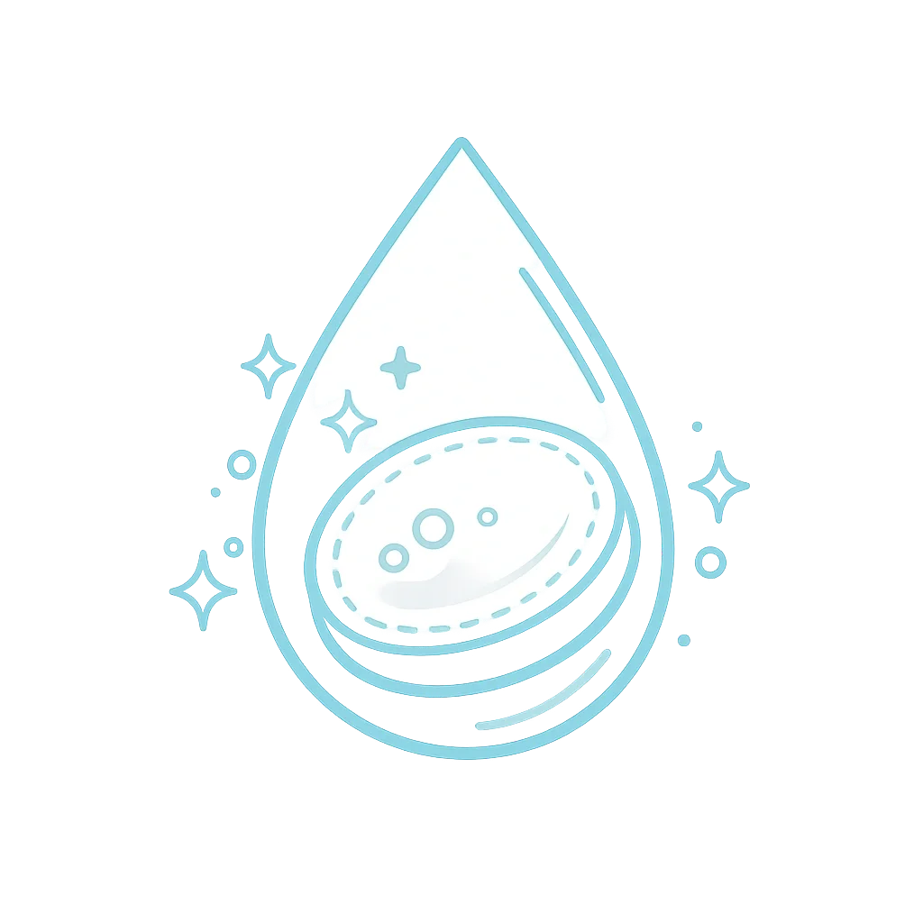 Gentle cleansing icon